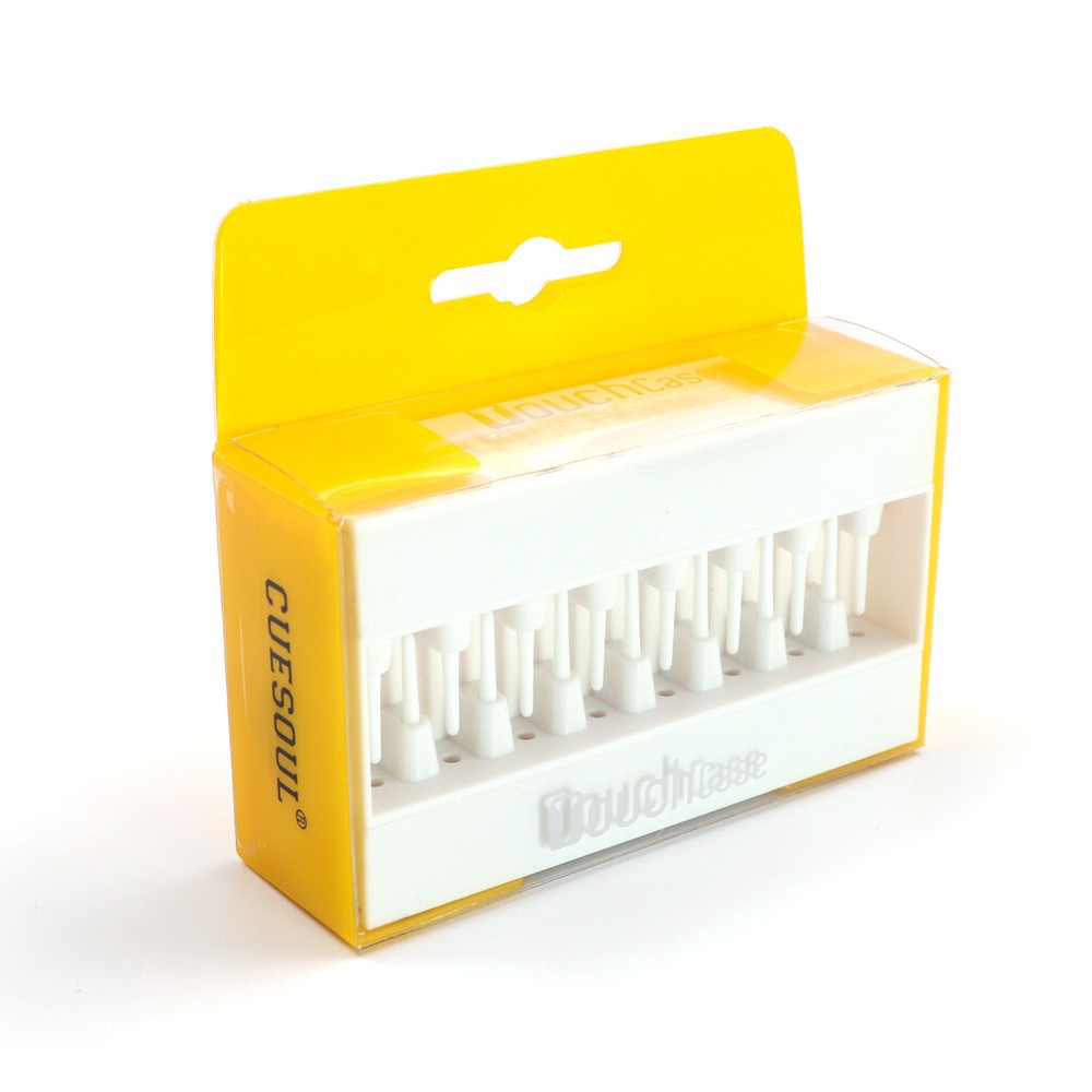 CUESOUL TOUCH-Point Dart Soft Tips withTouch Dart Case Tool-White