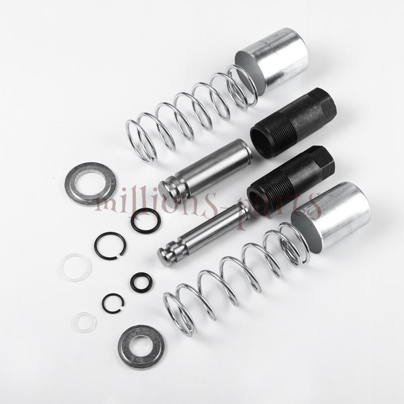 2 Set Jack Plunger Kit Horizontal Double Pump 3Ton With Spring Jack Repair Tools