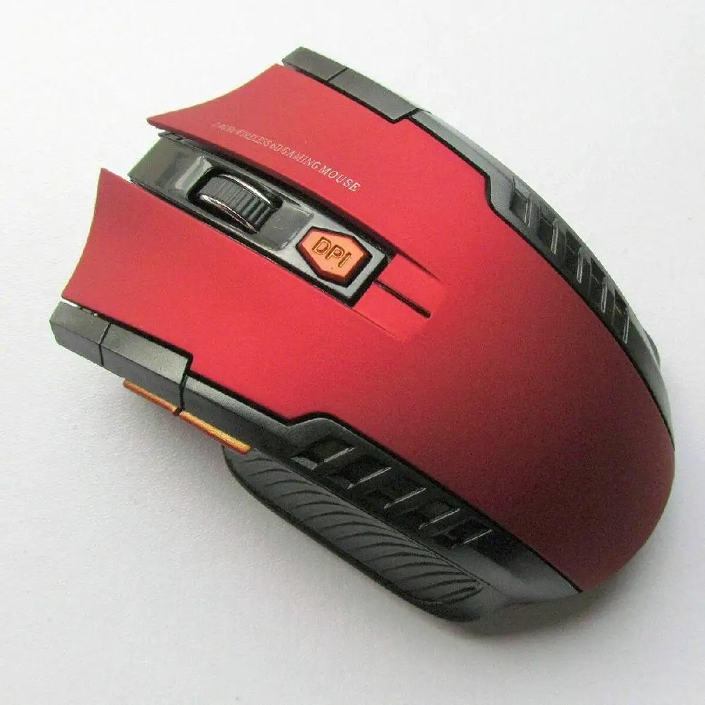 2.4GHz Wireless Optical Mouse USB Receiver 1200 DPI 6 Button Laptop PC