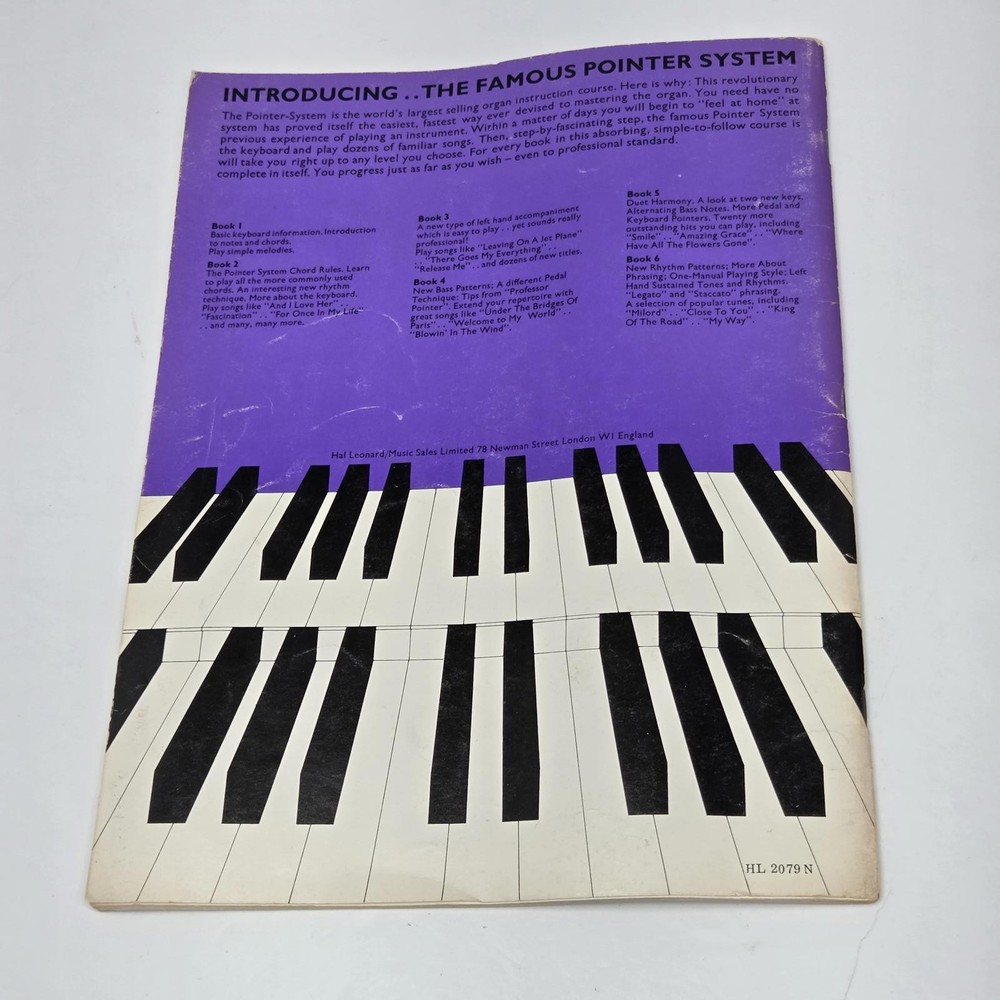 The Pointer System for All Organs - Music Instruction Book