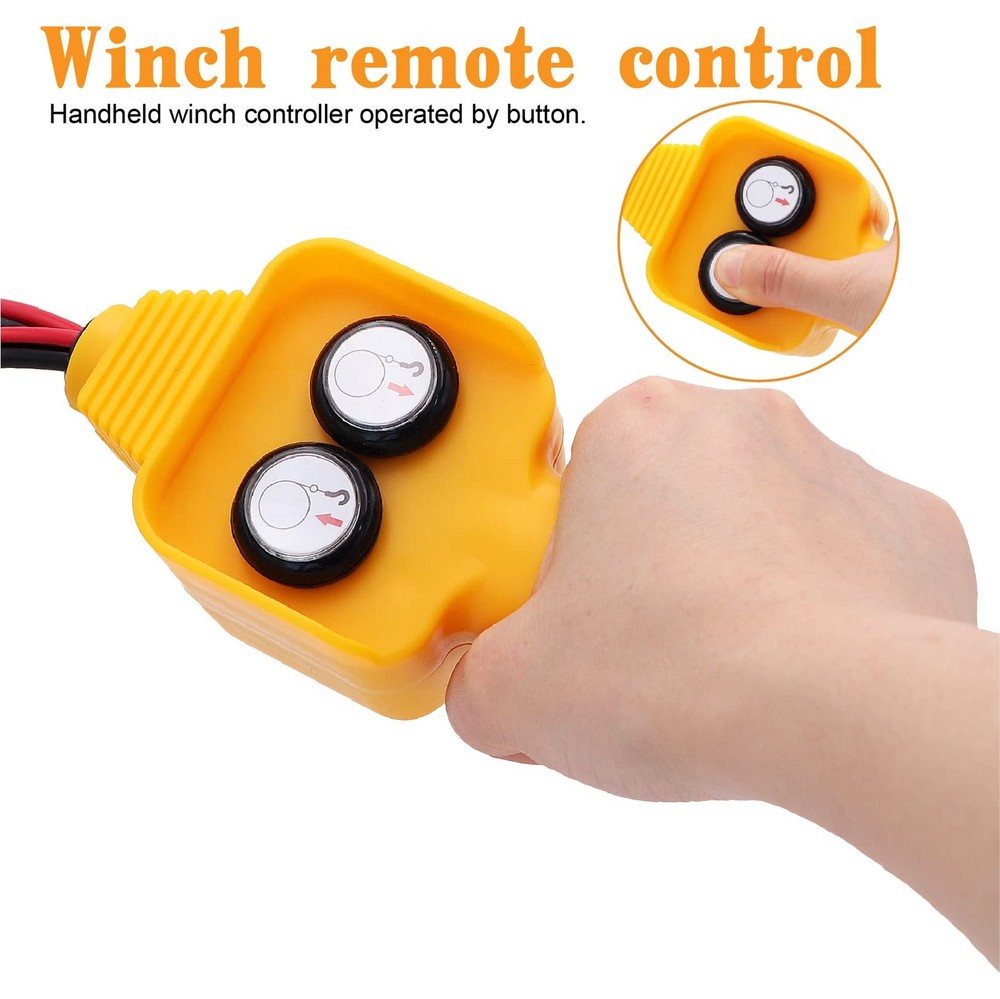 Torkettle Winch Hand Control Assembly Controller with Solenoid Relay...