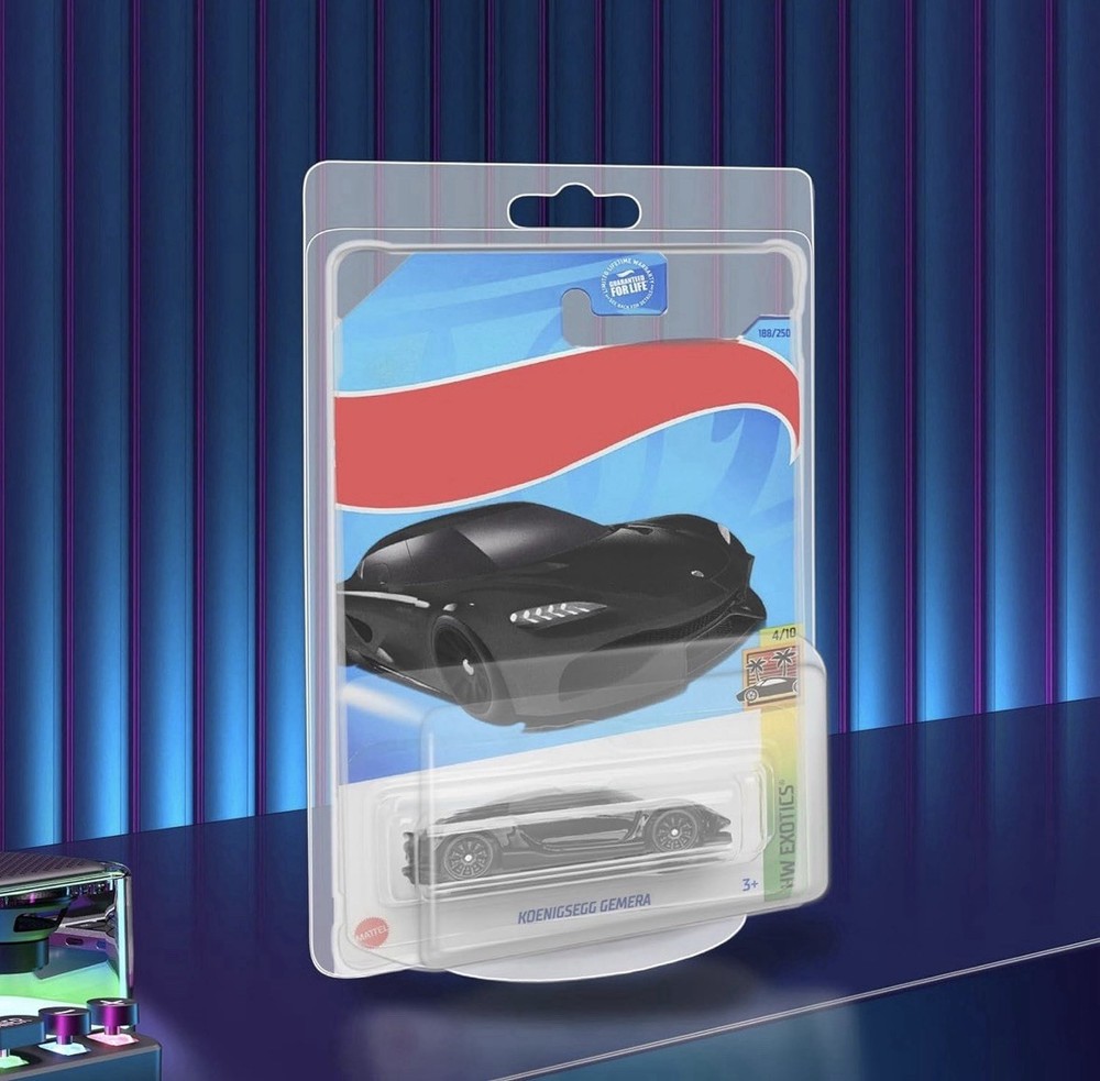 12Pack Clear Protector Case Plastic Display For Hot Wheels & Matchbox Basic Car