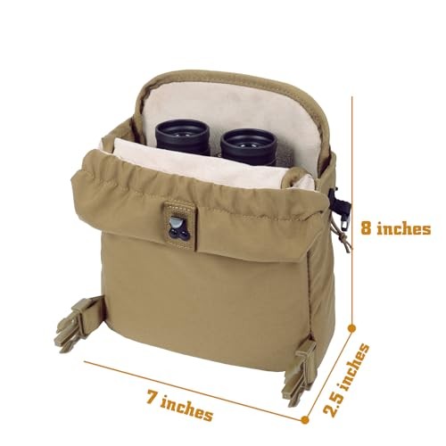 Tactical Universal Binocular Case, Binocular Harness Chest Pack with Durable,
