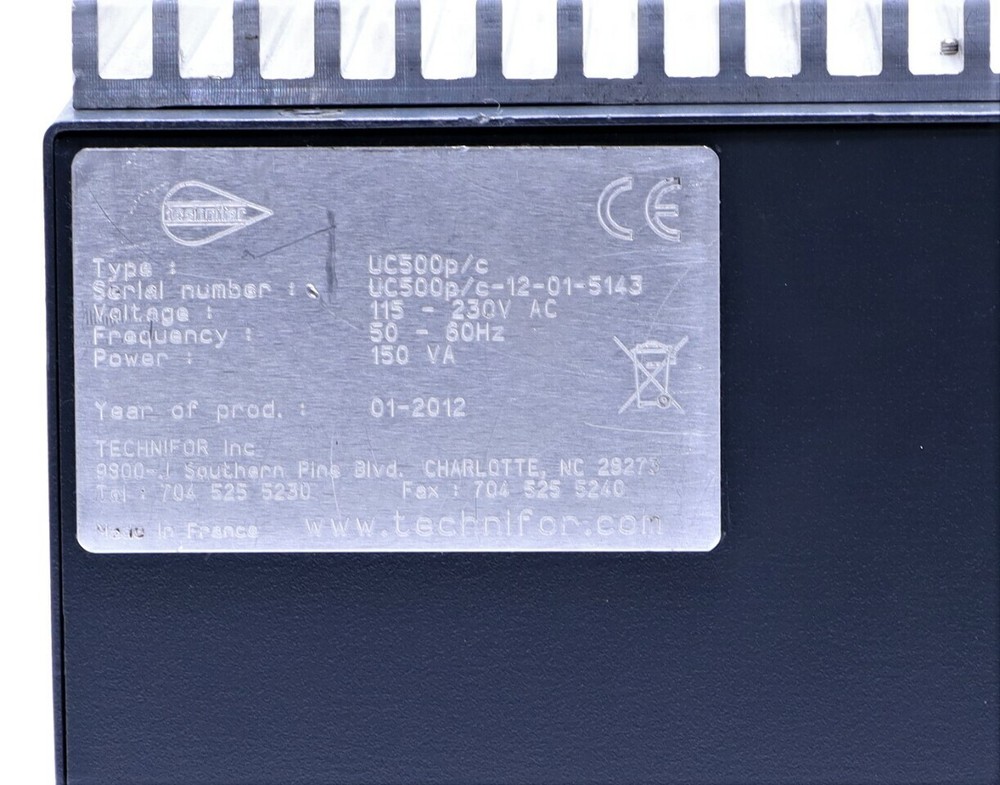 TECHNIFOR X-RANGE UC500P/C MARKING CONTROLLER