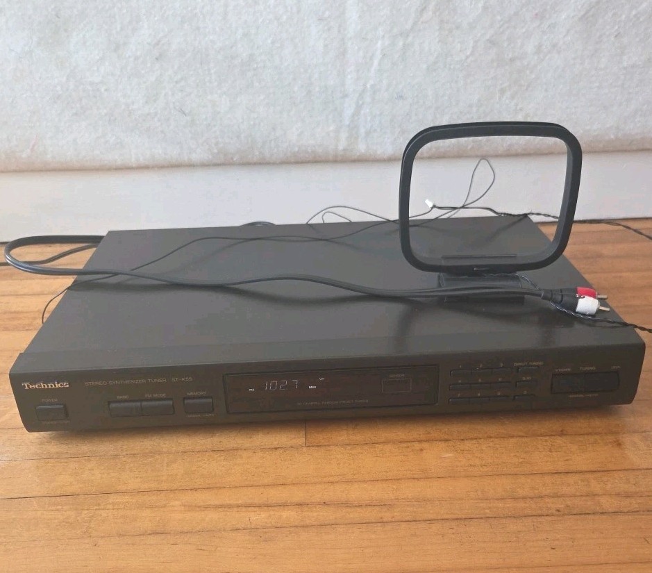Technics Model ST-K55 Stereo Digital Synthesizer Tuner Tested Works