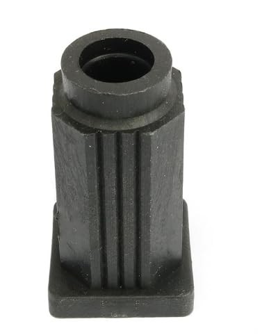 heyous 4PCS Plastic Caster Sleeve Square Insert Black Socket...