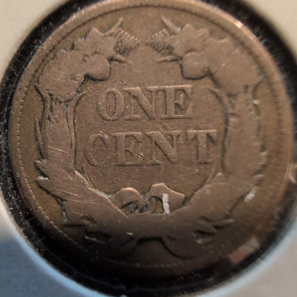 1857 1C Flying Eagle Cent