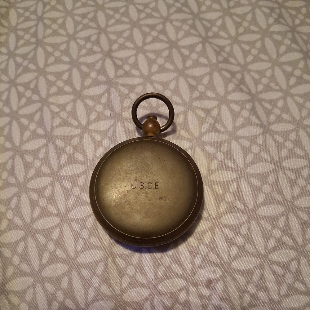 WWII  US Brass Compass