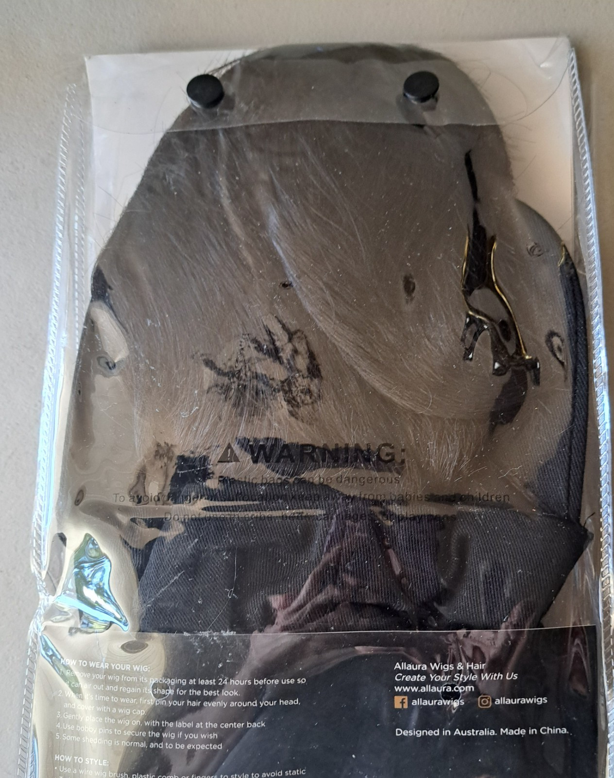 Waynes World Duo Wig Costume Garth & Wayne Cosplay NWT