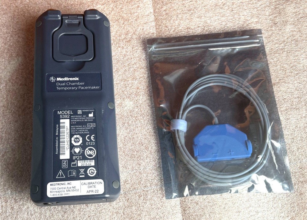 5392 Dual Chamber Temporary Pacemaker with 5433A Cable
