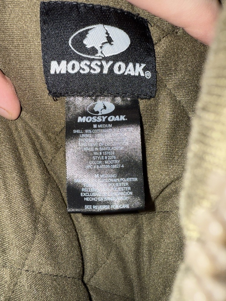 mossy oak jacket medium