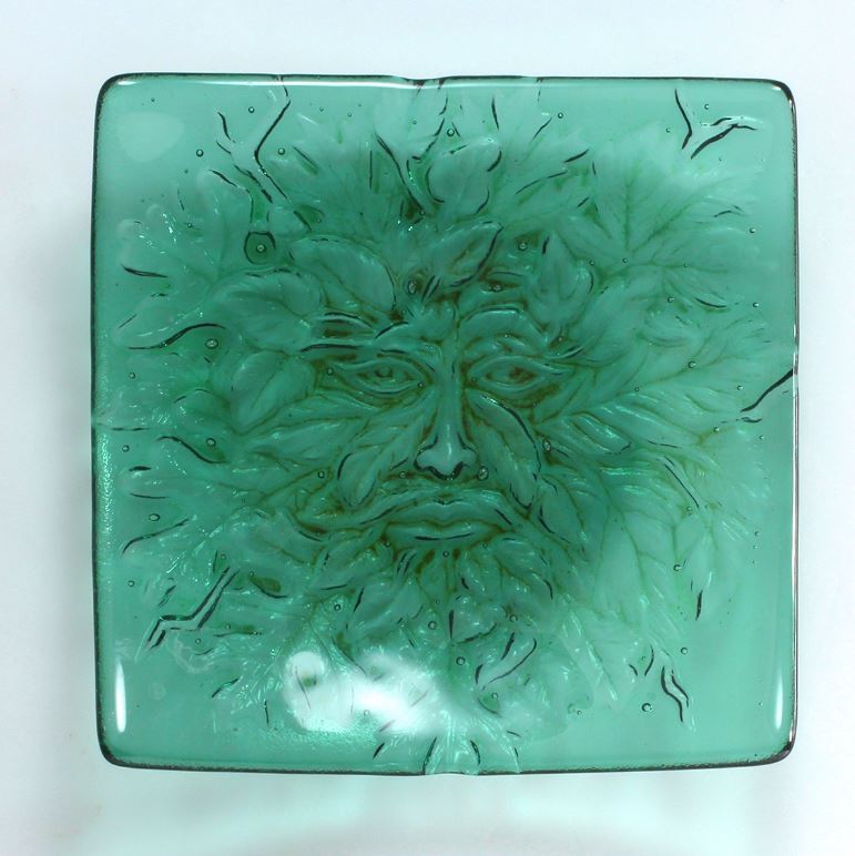 Small Greenman Texture - Glass Fusing Mold