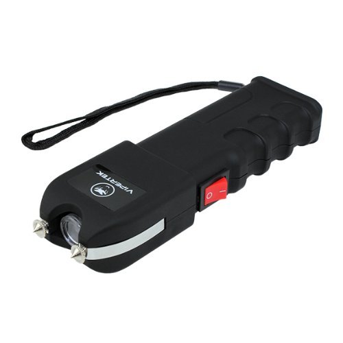 VIPERTEK Rechargeable Stun Gun with LED Light for Self Defense