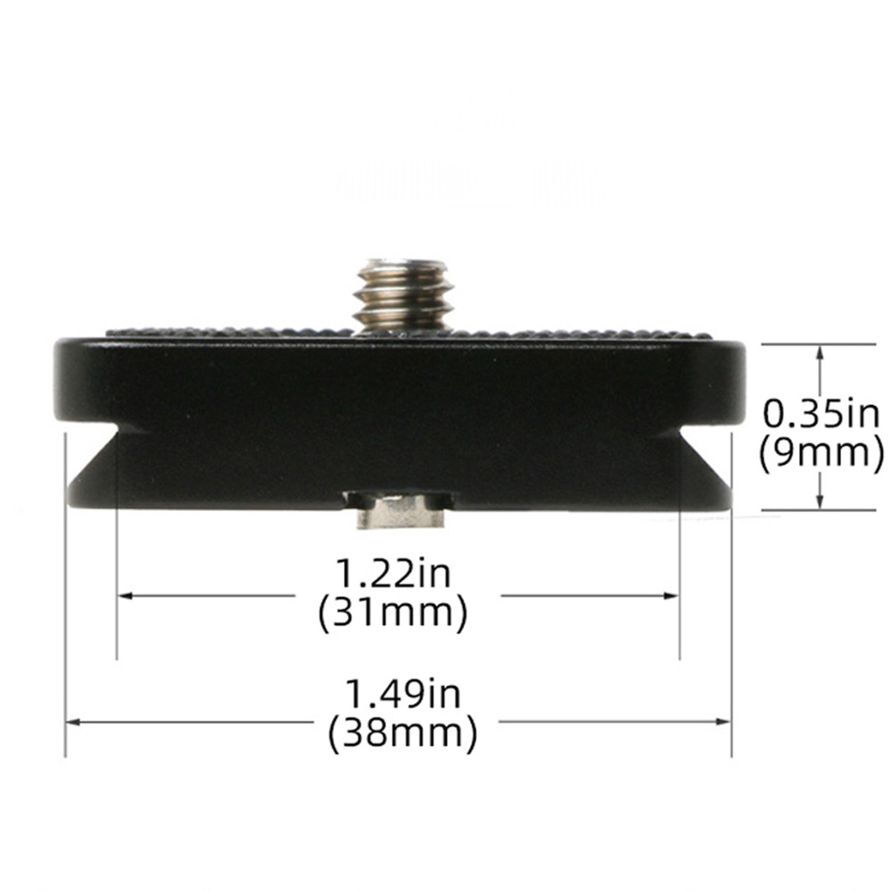 120mm Extended Tripod Conversion clamp with Quick Release Plate for DSLR Camera