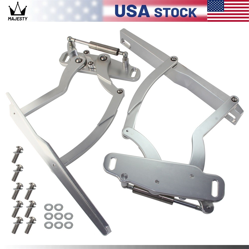 Billet Hood Hinge Kit Pair For Chevrolet Camaro & Pontiac Firebird 1970-1981