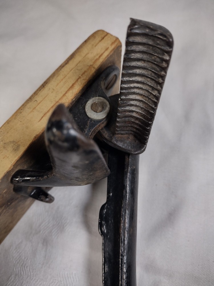 Vintage Nutcracker Lever Action Board /Wall Mount Cast Iron