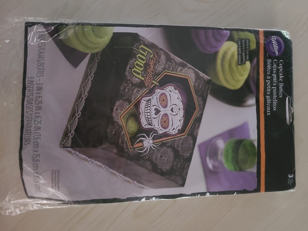 Wilton Sugar Skull Cupcake Boxes