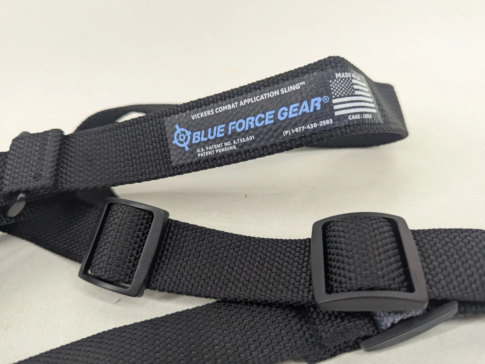 Blue Force Gear Vickers Sling 2-Point Combat Adjustable 54"-64" Tactical Non-pad