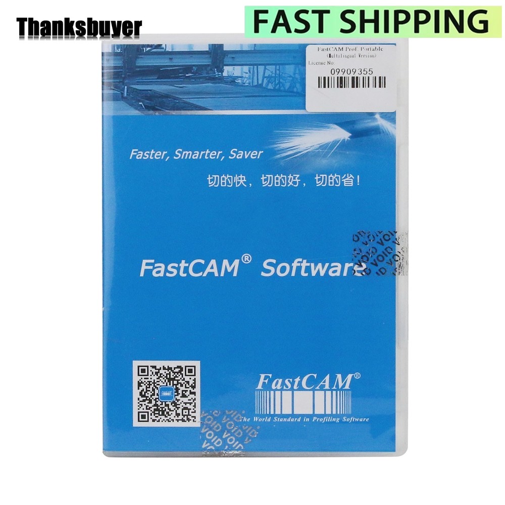 Fastcam Nesting Software Professional version for CNC Plasma Cutting Machine