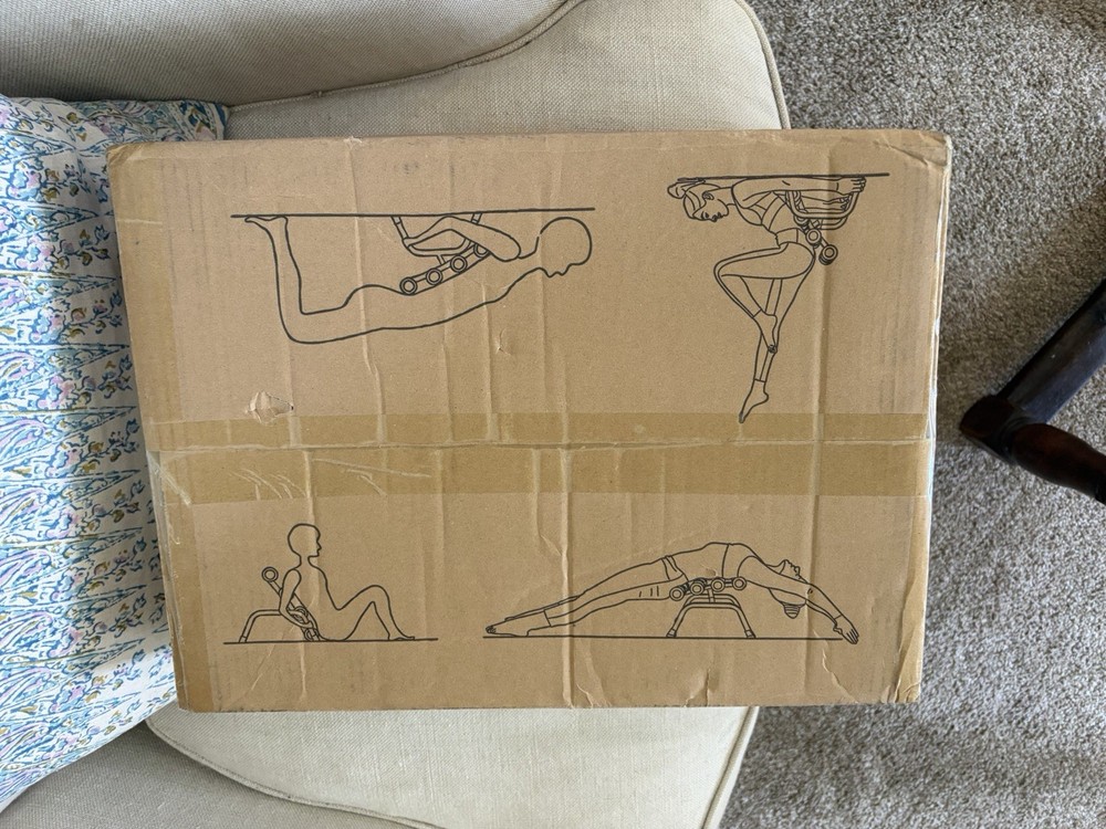 MBB Adjustable Mini Inversion Table LS-131 Back Gym Training Home Use