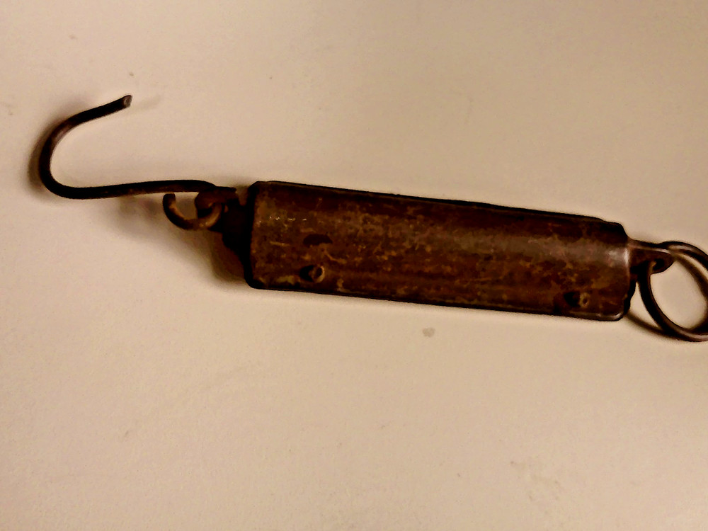 Warranted Balance Hanging Spring Scale Brass