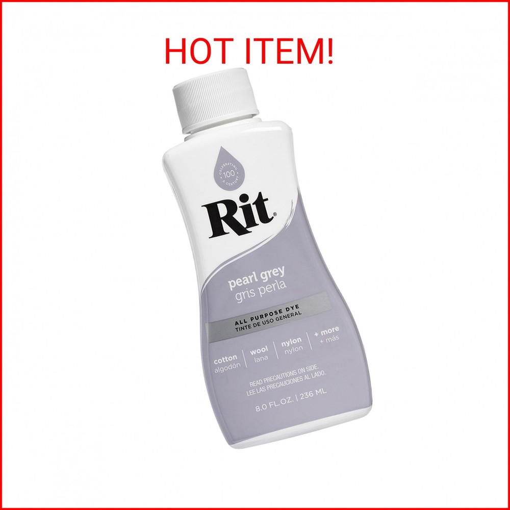 Rit Liquid Dye, Pearl Gray 8oz