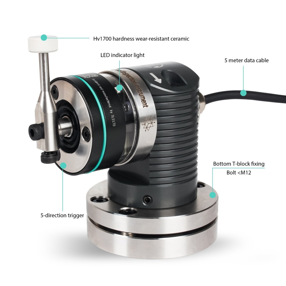 【US】 Five Directions Tool Setter,3D Tool Detector Edge Finder Tool Setting Gauge