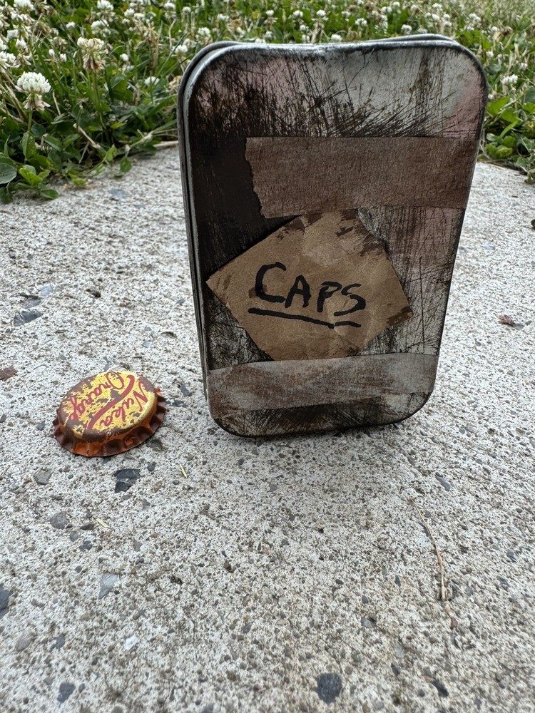 Fallout Cap Stash Tin *Unofficial, Handmade*