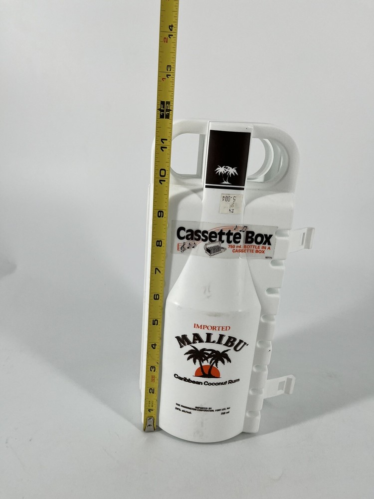 Vintage Malibu Rum case / Cassette case