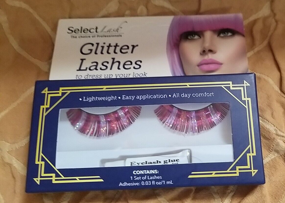 Select Lash Dramatic Lashes Glitter 5 Pack Set Cosplay Costume Lashes