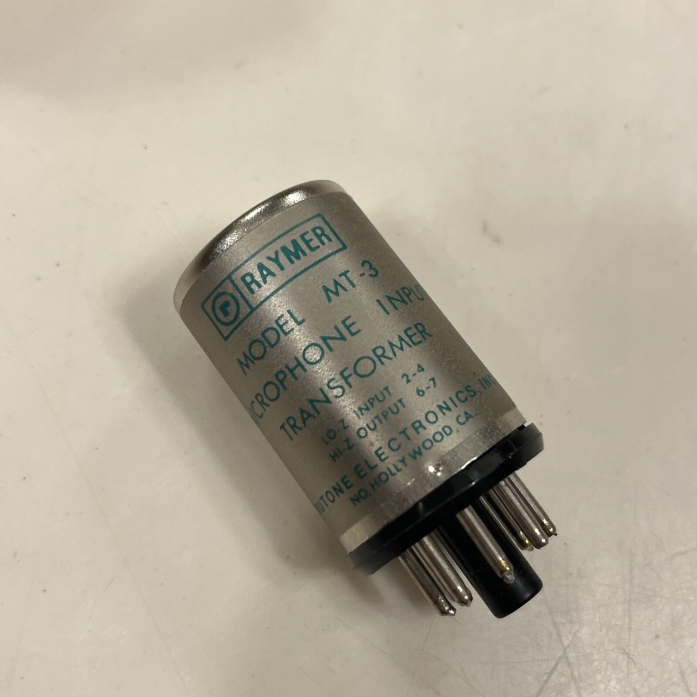 Trutone Raymer Model MT-3 Microphone Input Transformer