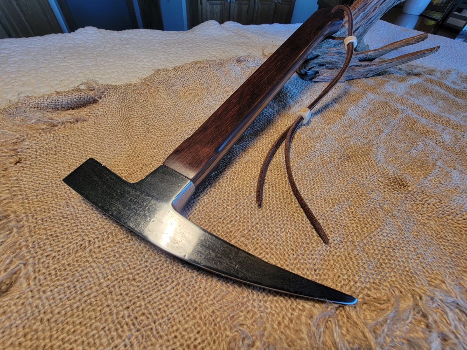 ANTIQUE HIBBARD SPENCER BARTLETT OVB ROCK PICK PROSPECTOR HAMMER NEW BRW HDL.