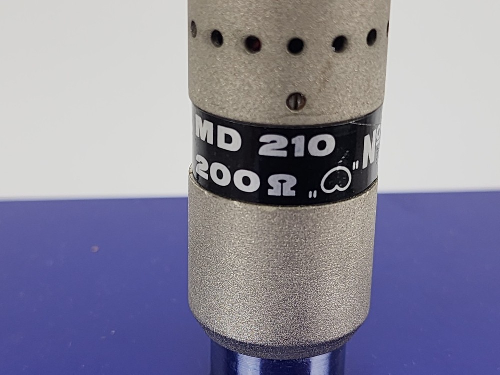 Vintage BEAG MD 210 Studio Dynamic Microphone Tested Working #1
