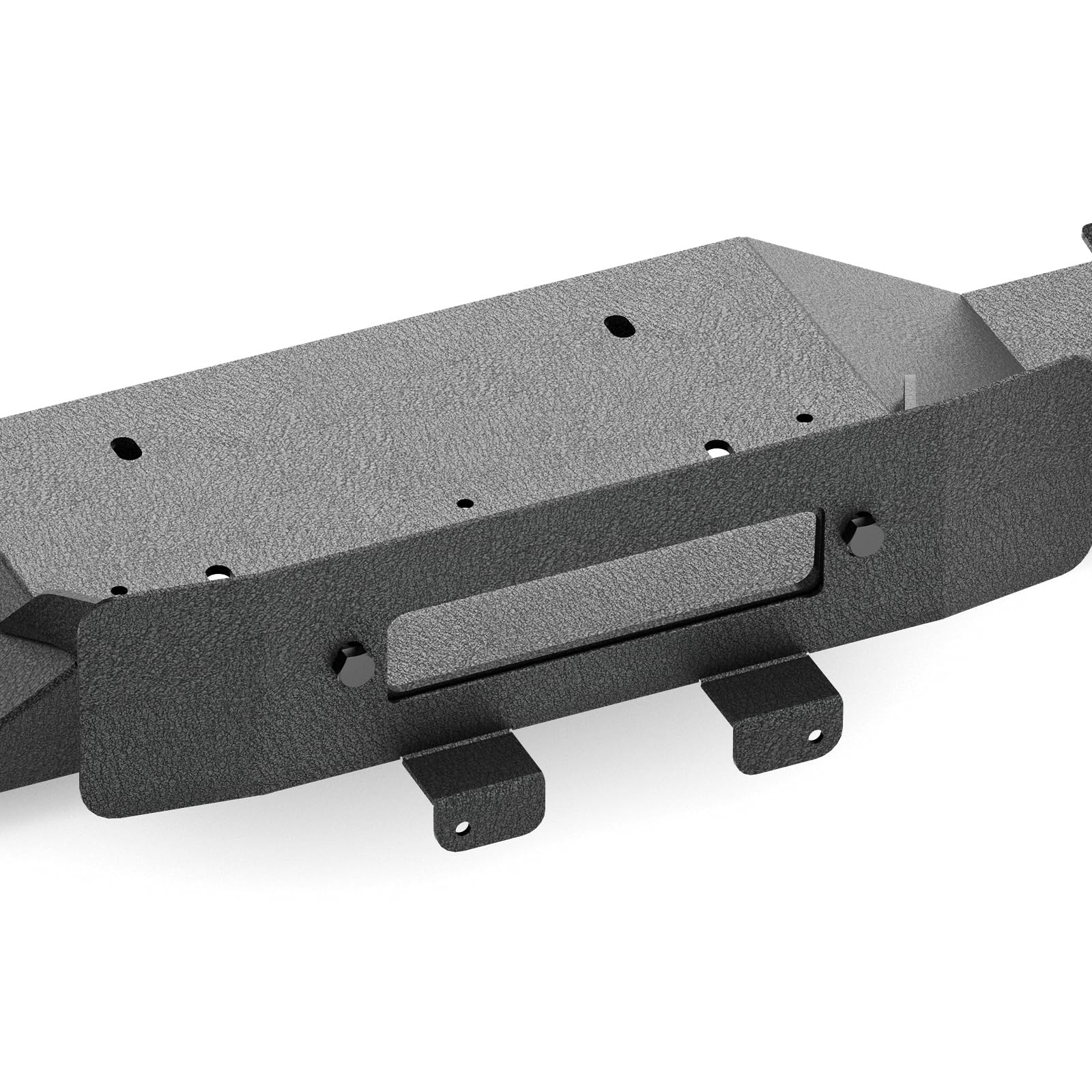 Winch Mount Plate for 2009-2014 F150 10x4.5 Bolt Pattern Steel 12000lb Black