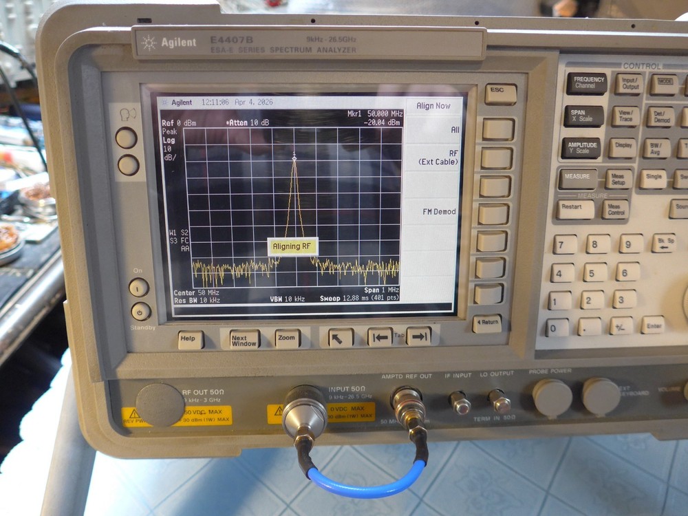 Agilent E4407B Spectrum Analyzer 26.5GHz with options