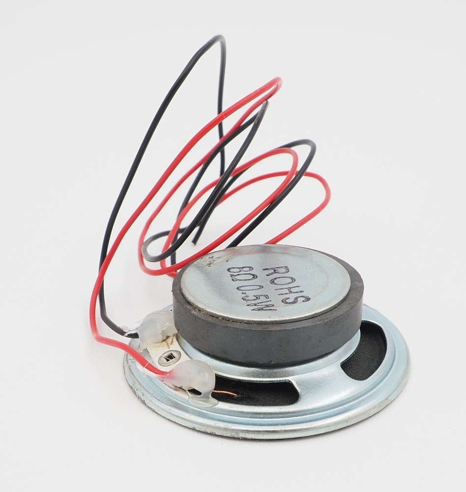 Replacement Speaker for Chiming Quartz Clock Movement 2" Diameter NEW 8 Ohm Part