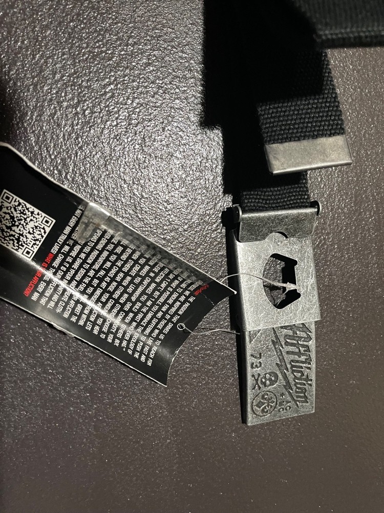 Affliction "Live Fast" Webbing Belt
