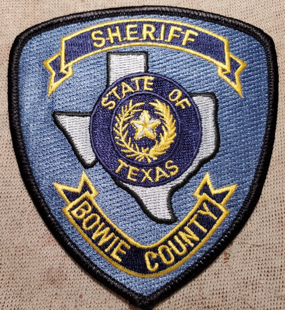 TX Bowie County Texas Sheriff Shoulder Patch