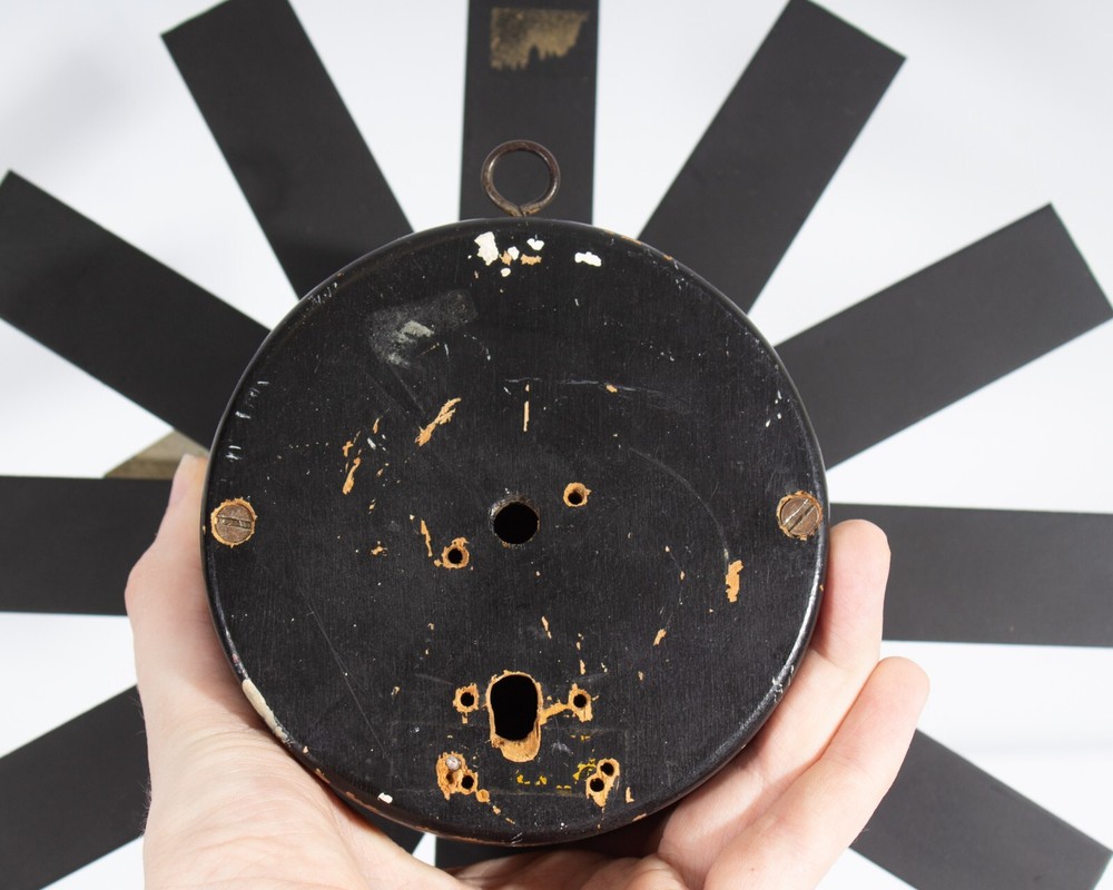 George Nelson Black Asterisk Wall Clock