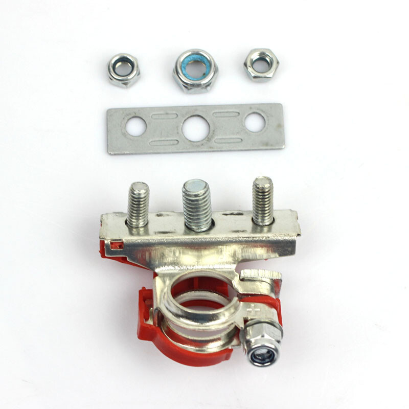 Car Battery Terminal Connectors Quick Release Disconnect Positive Negative 2PCS