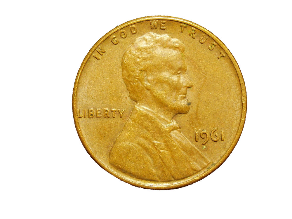 1961  LINCOLN MEMORIAL CENT #86