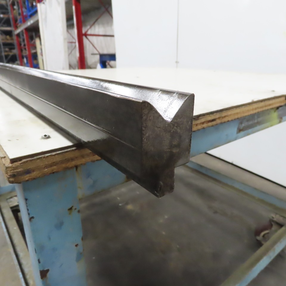 44-3/4" Press Brake 90° Forming V Angle Die Block 1/2" Tang 2-3/8"H