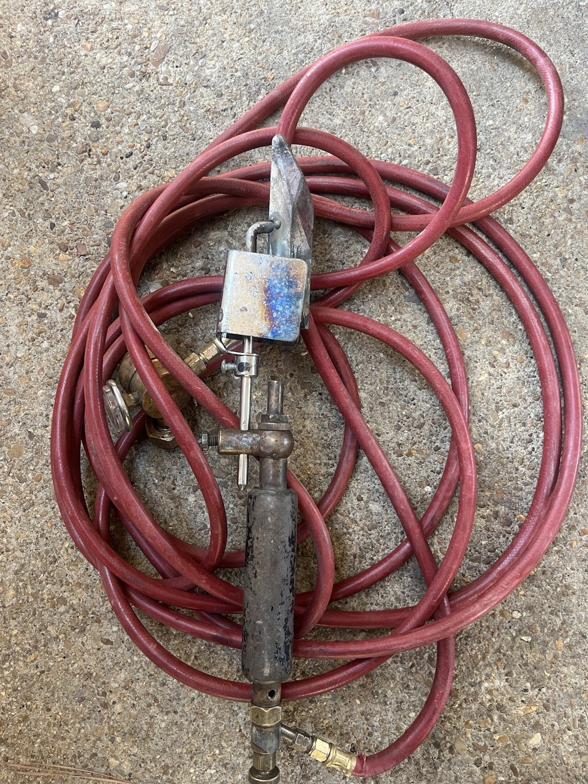 Aero Duplex Acetylene Soldering Torch Kit with Hoses Complete Professional Set