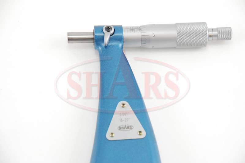 SHARS 16-20" Outside Micrometer Set W/Interchangeable Anvil R}
