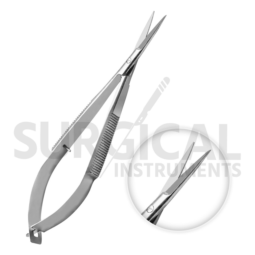 3 Pcs Microsurgical Dissection Scissors Ophthalmic & Lab Instruments German Gr