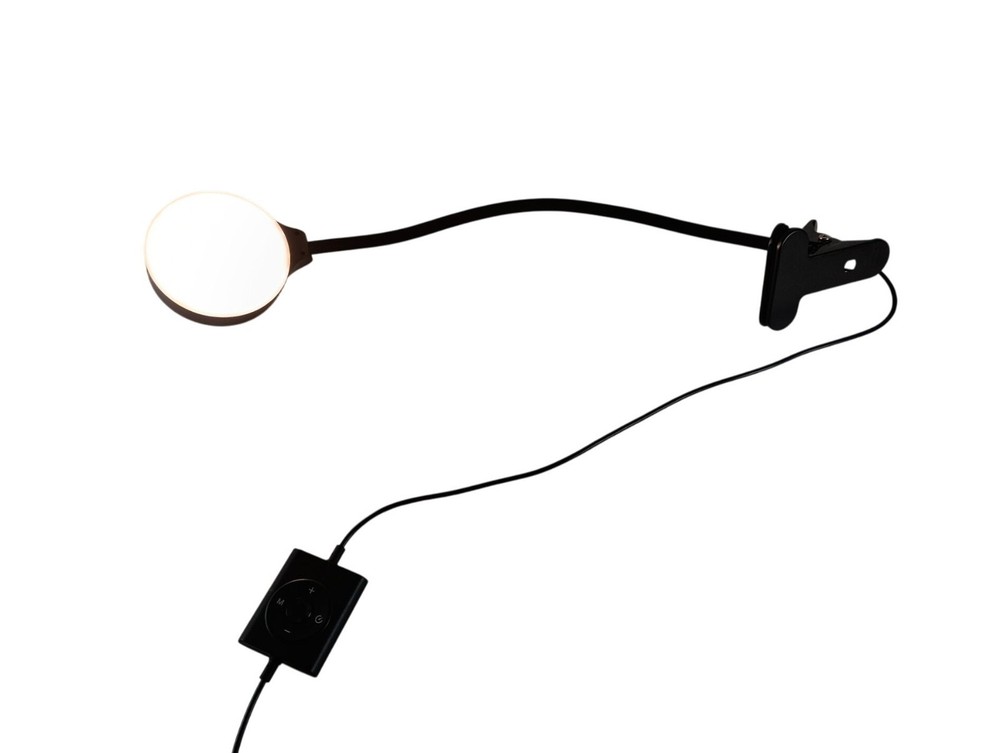 Glocusent Multi-Purpose Clip-On Light For Headboard & Computer