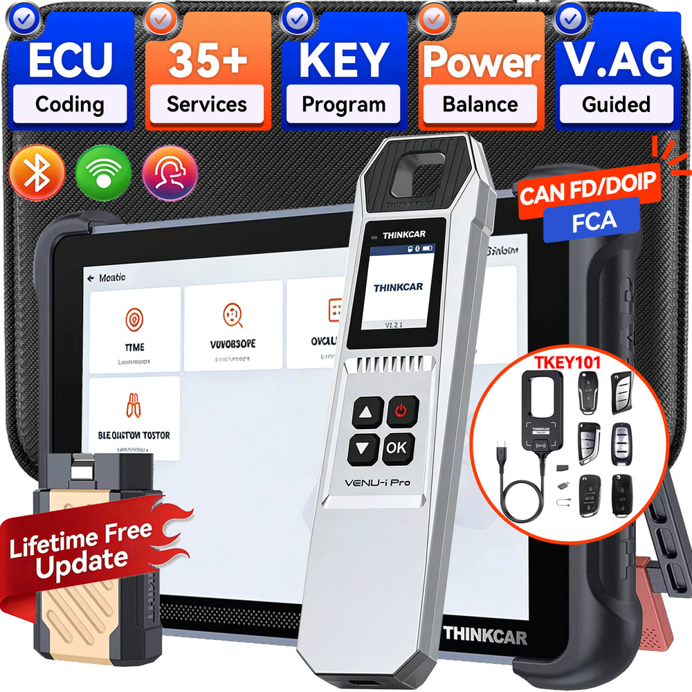 ThinkScan 689BT TPMS Scanner Auto Diagnostic Tool ECU Coding Key Coding Matching