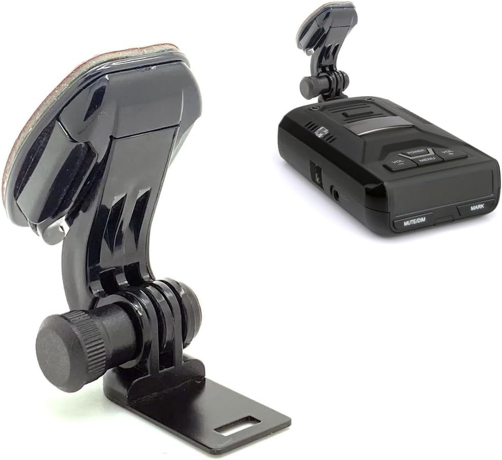 3M Adhesive Windshield Mount for Uniden Radar Detectors - Secure & Adjustable