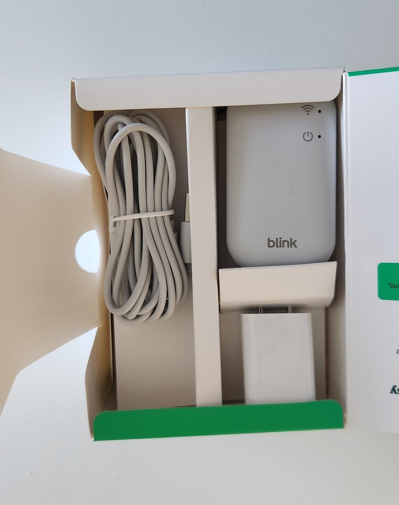 Blink Video Doorbell White Sync Module Battery Powered Video Security System