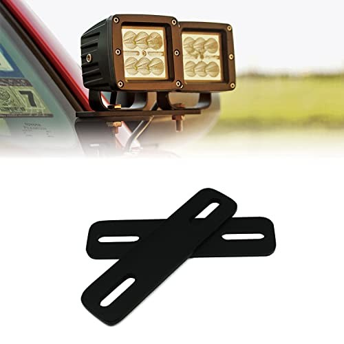 Ditch Light Bracket Extensions Pair | Compatible with Most Manufacturers